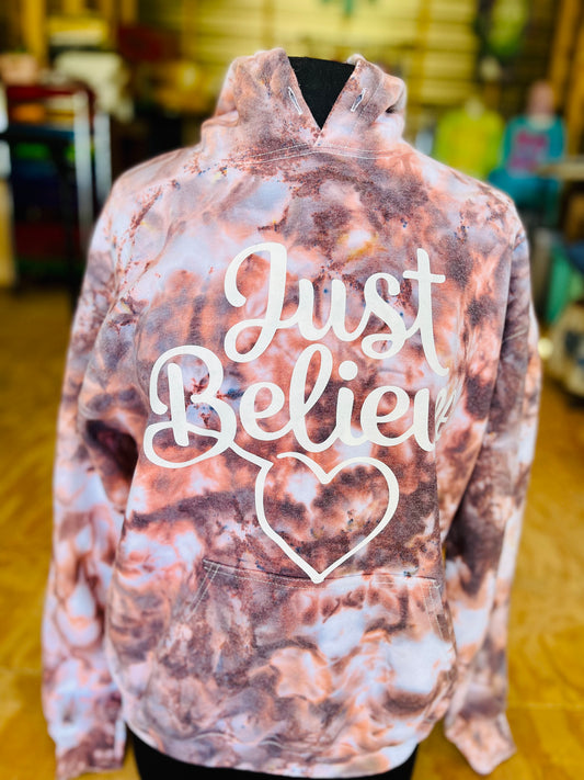 Chocolate Delight Just Believe Hoodie