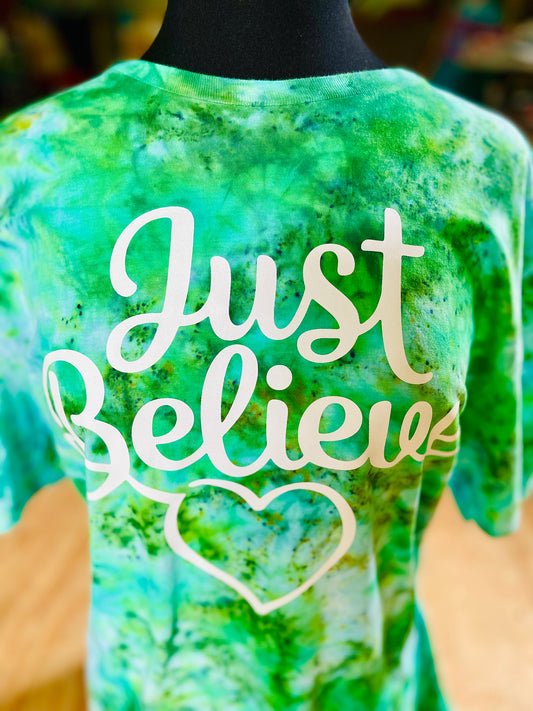 Sea Turtle Just Believe tee, Biker Shorts, Hoodie, Etc.