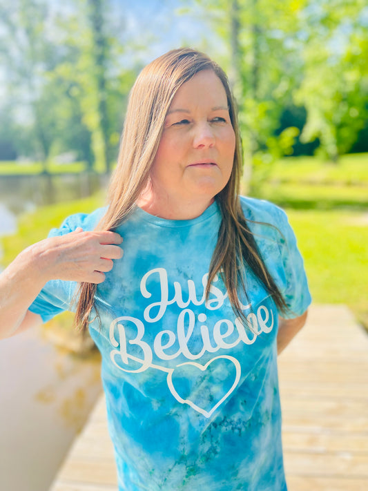 Bahama babe just believe t-shirt