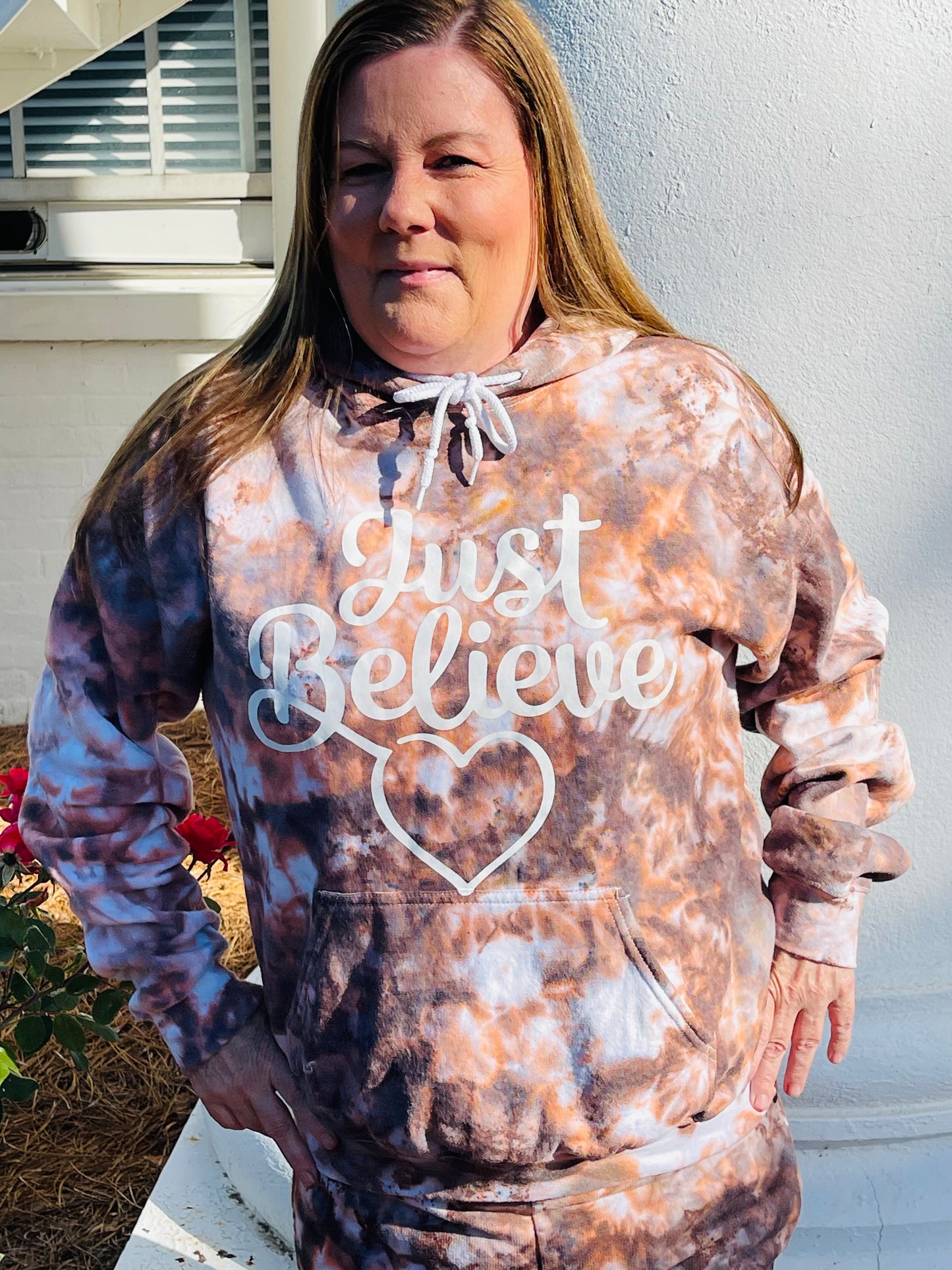 Chocolate Delight Just Believe Hoodie